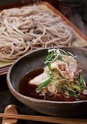 豚しゃぶ葱蕎麦-レシピのメイン写真