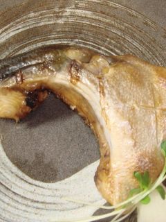 ブリ・カマの塩焼き ・)***<-レシピのメイン写真