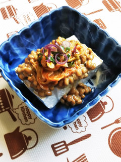 冷奴に納豆キムチ♪-レシピのメイン写真