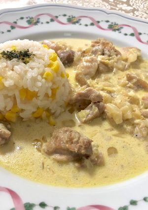 簡単美味しい♪チキンのミルクカレー風味★-レシピのメイン写真