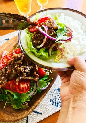たまらん止まらん！アジアン風ビーフ焼き肉-レシピのメイン写真
