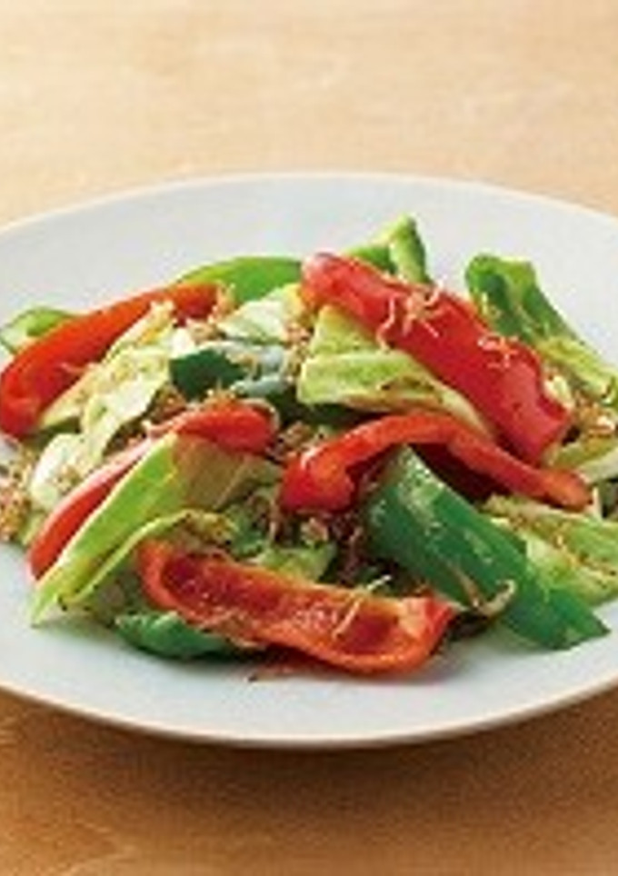季節野菜とじゃこのめんつゆ炒め-レシピのメイン写真