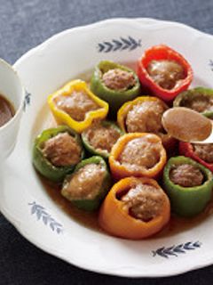 ピーマンの肉詰め-レシピのメイン写真