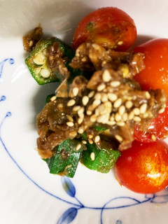 おくらミニトマトの旨味和え-レシピのメイン写真