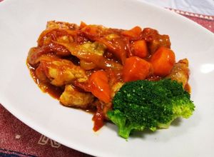 生トマトで！簡単チキンのトマト煮-レシピのメイン写真