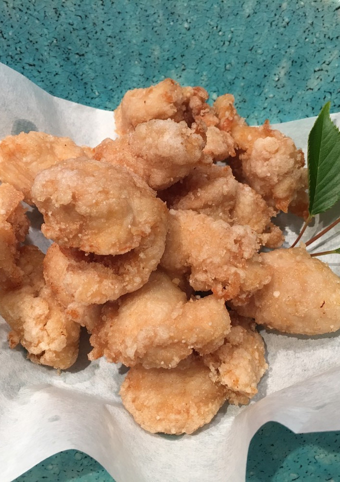 ほんのり桜の香る☆梅風味 鶏唐揚げ-レシピのメイン写真