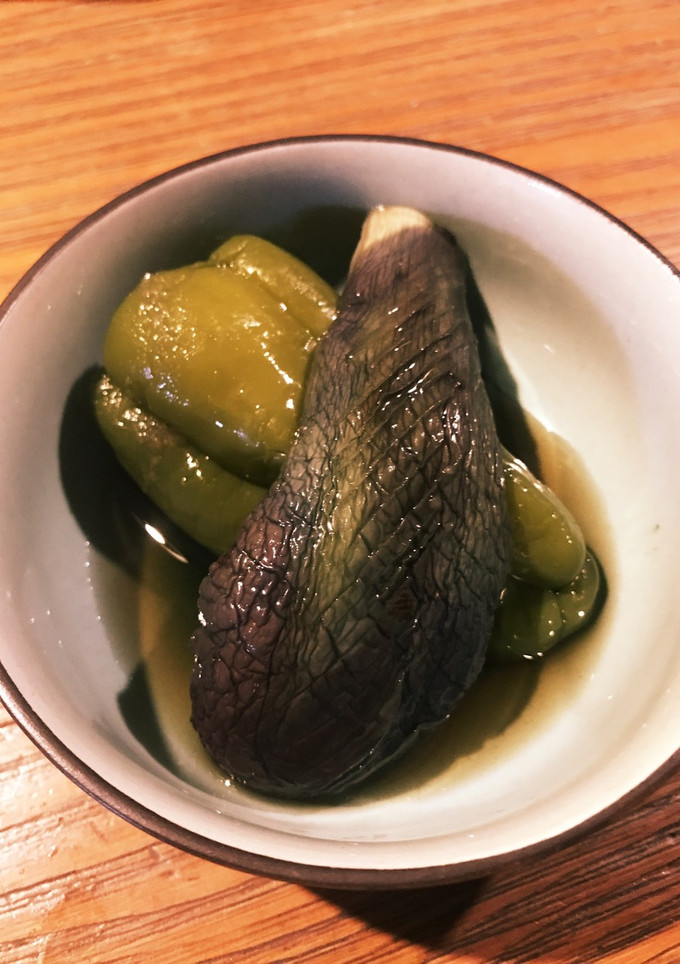 丸ごとピーマンとナスの煮浸し-レシピのメイン写真