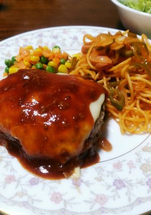 ヘルシーハンバーグ-レシピのメイン写真