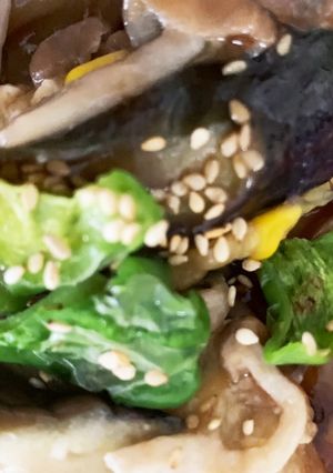 レンジなすと豆腐オイマヨミルフィーユ蒸し-レシピのメイン写真