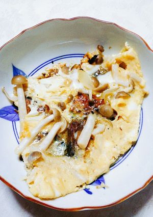 鰯缶で親子煮-レシピのメイン写真