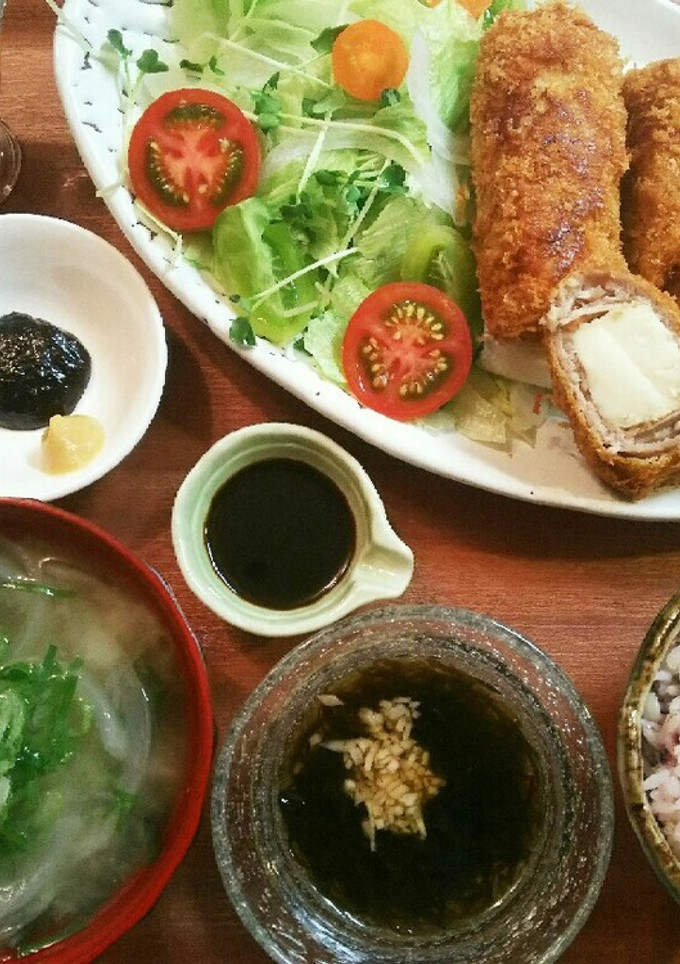夕飯！厚揚げ とんかつ-レシピのメイン写真