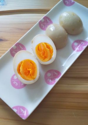 めんつゆで味付け卵～柚子胡椒風味～-レシピのメイン写真