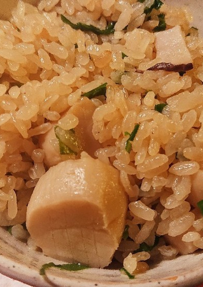 エリンギのホタテ風炊き込みご飯-レシピのメイン写真