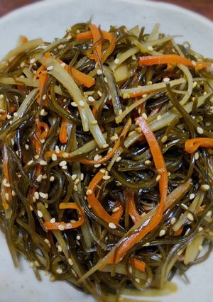 きざみ昆布とゴボウ、ニンジンの炒め煮-レシピのメイン写真