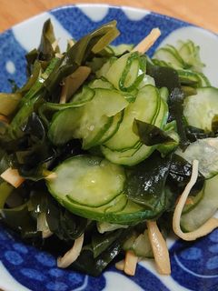 きゅうりとワカメの酢の物-レシピのメイン写真