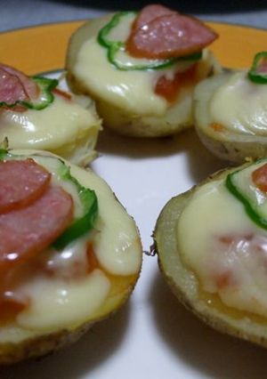 ひとくちポテトピザ-レシピのメイン写真