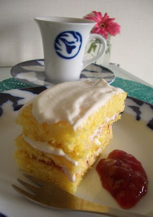 ✿簡単✿なんちゃってショートケーキ風-レシピのメイン写真