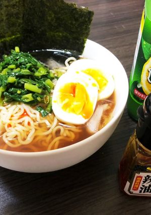 冷やしラーメンレモンと辣油-レシピのメイン写真