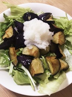 揚げナスのサラダ-レシピのメイン写真