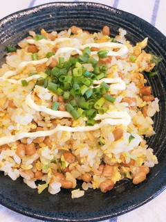 超簡単☆パラパラ納豆チャーハン-レシピのメイン写真
