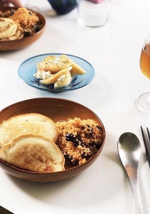 おいものパンケーキ-レシピのメイン写真