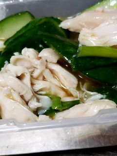 蒸し鶏と小ネギのサラダ-レシピのメイン写真