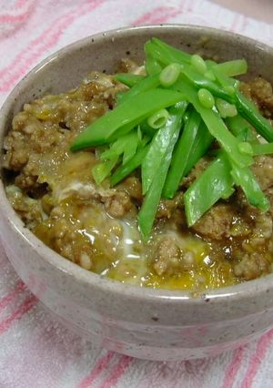 鶏そぼろ丼-レシピのメイン写真