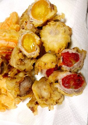 ミニトマトの豚肉巻き-レシピのメイン写真