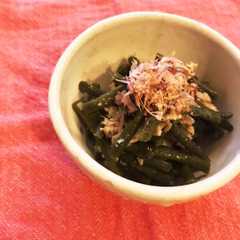 รูปของ ☆十六ささげと豚肉の炒め煮
