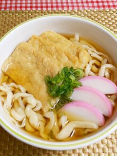 ★簡単!お家で手打ちの*きつねうどん*♪-レシピのメイン写真