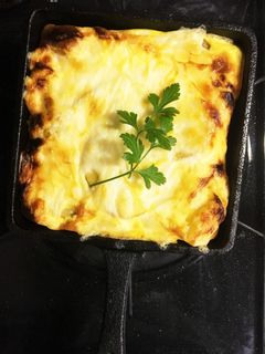 スキレットで作る簡単スペイン風オムレツ!-レシピのメイン写真