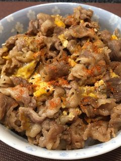 簡単!!牛玉丼!(^^)!-レシピのメイン写真