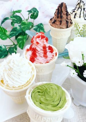 ホイップクリーム❁アイス-レシピのメイン写真