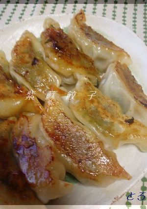 紫蘇餃子-レシピのメイン写真