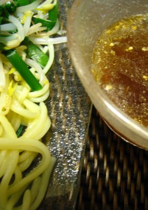シャキ♬シャキ♬もやしとニラのつけ麺♡-レシピのメイン写真
