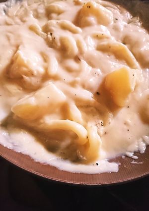 シチューリメイク☆うどんカルボ☆-レシピのメイン写真