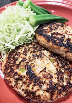 離乳食にも♡野菜たっぷり豆腐ハンバーグ♡-レシピのメイン写真