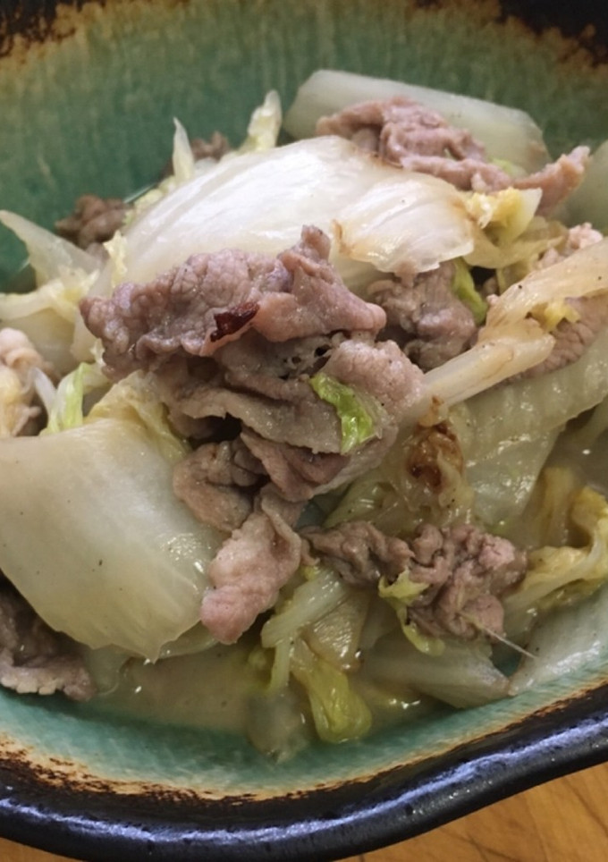 酒と塩胡椒のみで！白菜と豚肉の激うま塩煮-レシピのメイン写真