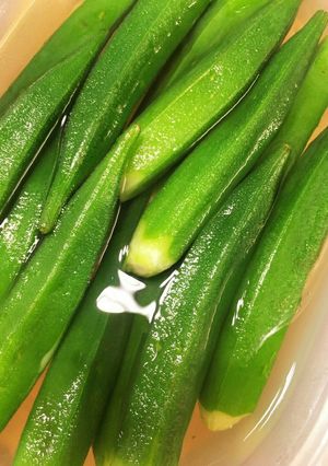 小学生がつくる！オクラのおひたし-レシピのメイン写真
