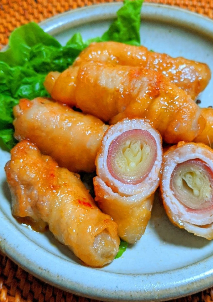 茗荷（みょうが）の肉巻き-レシピのメイン写真