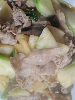 簡単子持ち高菜と豚こま肉のゴマ油醤油炒め-レシピのメイン写真