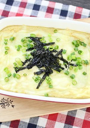 ふわつぶ食感♪長いもと豆腐のオーブン焼き-レシピのメイン写真