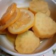 サツマイモのレモン煮