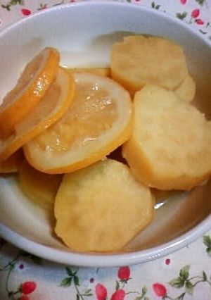 サツマイモのレモン煮-レシピのメイン写真