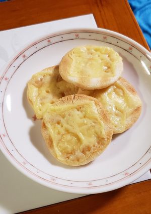 おせんべアレンジ　チーズぱりんこ♪-レシピのメイン写真