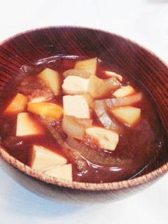 常備野菜の味噌汁-レシピのメイン写真