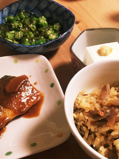 オクラとめかぶの青じそあえ-レシピのメイン写真