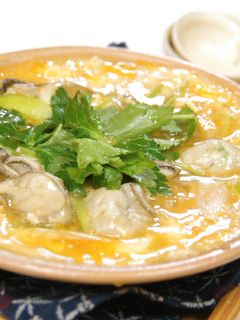 牡蠣の卵とじ-レシピのメイン写真