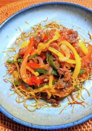 オイスター風味のパリパリかた焼きそば-レシピのメイン写真