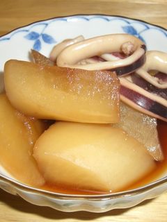 イカと大根の煮物-レシピのメイン写真